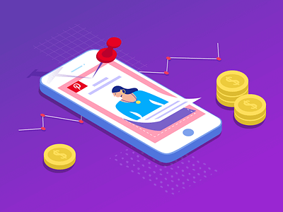 Pinterest Ads Illustration