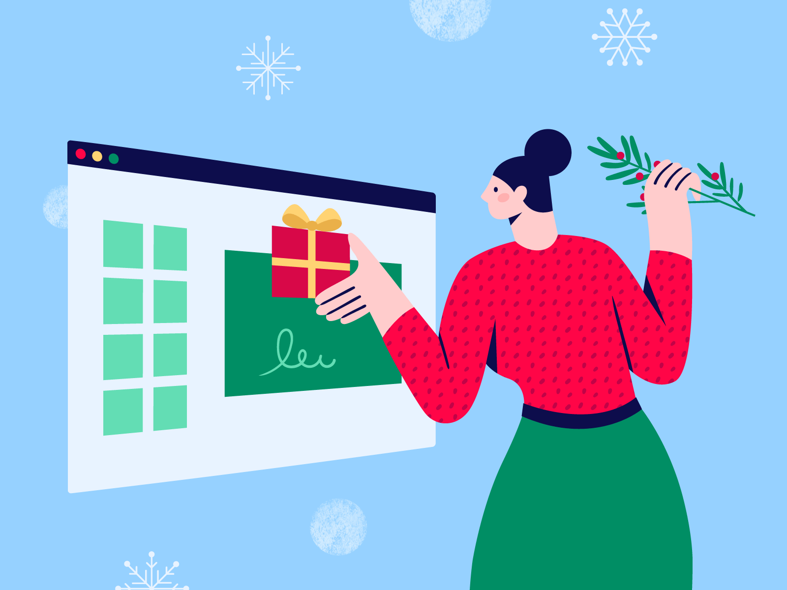 how-to-design-a-glowy-christmas-card-by-gy-ngyi-balogh-for-creatopy-on-dribbble