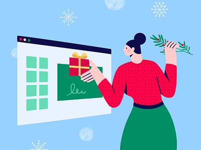How to Design a Glowy Christmas Card