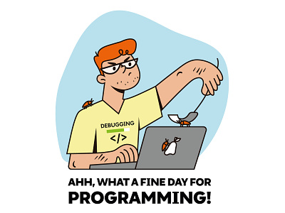 Illustration for Programmer's Day