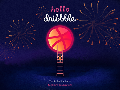 Hello Dribbble ! 插图