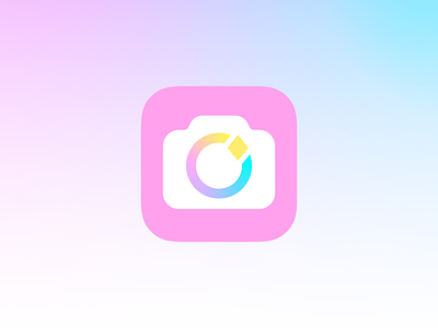 BeautyCam app branding camera app icon ios logo