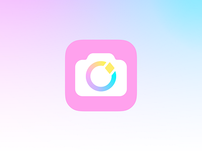 BeautyCam app branding camera app icon ios logo