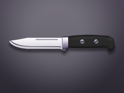 Knife knife metal