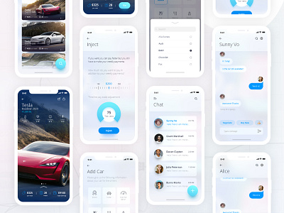 Beepz | Car Rental App car rental app clean design interface design minimal ui design uiux