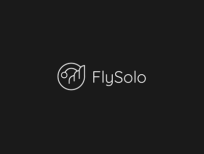 FlySolo Branding brand design branding design icon logo logo design minimal