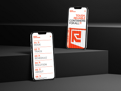 Responsive Website for Ready Container