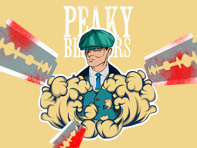 peaky blinders animation design drawing illustration logo vector