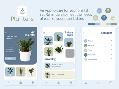 Planters- App to care for your plant babies!