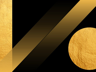 Gradients and Textures accent black circle circles gold linear presentation shadow yellow