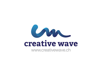 Creative Wave a letter logo abstract abstract logo branding c design illustration logo logo design typography vector wave wave logo waveform waves