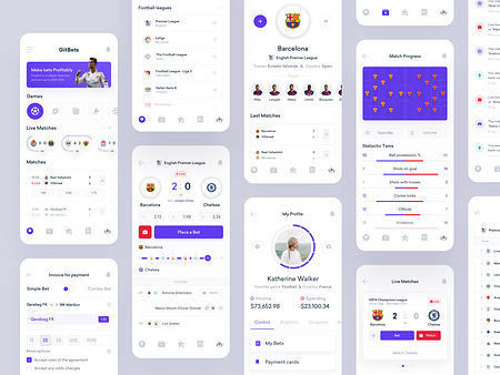 Browse thousands of Bet App images for design inspiration | Dribbble