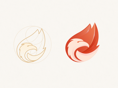 Flame Logo by JAoreo - Dribbble