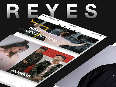 REYES - Mobile App | UX UI Design adobe xd app apple design interface iphone mobile reyes ui ui design ux ux ui design