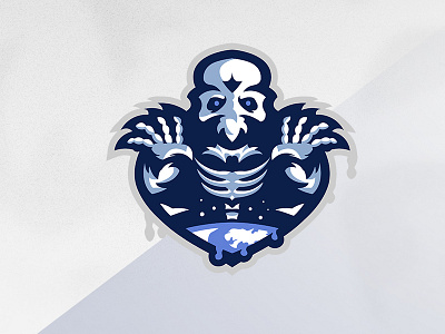 Skull Mascot Logo! branding control icon illustration logo mascot logo mystic mystic skull scary skull vector