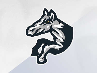 Horse Mascot Logo! branding esports esportslogo gaming horse icon identitify illustration logo mascot logo vector