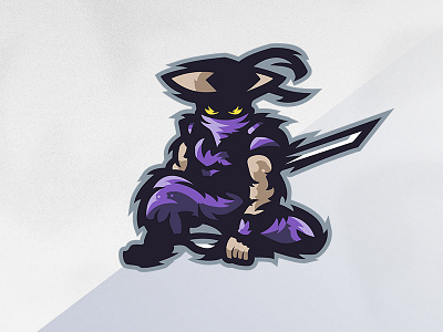 Ninja Mascot Logo branding esports esportslogo gaming gaminglogo icon icon app identitiy illustration logotype mascot logo ninja ninja logo samurai
