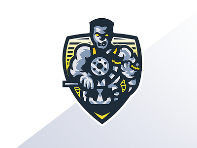 Colossus Mascot Logo