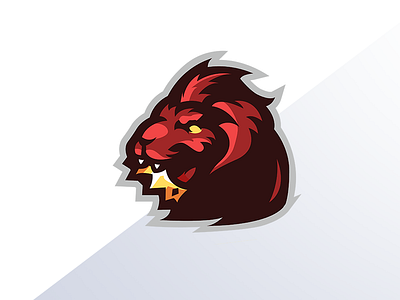 Crone-Lion Mascot Logo branding branding agency crone cute esports esportslogo gaming gaminglogo icon identity illustration lion lion logo logotype mascot logo