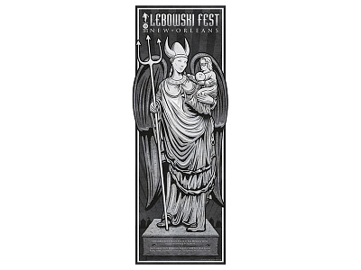 Lebowski Fest New Orleans Poster