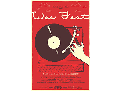 Wes Fest Poster - Option B
