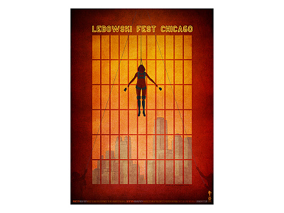 2014 Lebowski Fest Chicago Poster