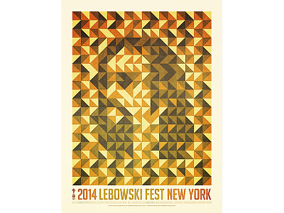 2014 Lebowski Fest New York Poster