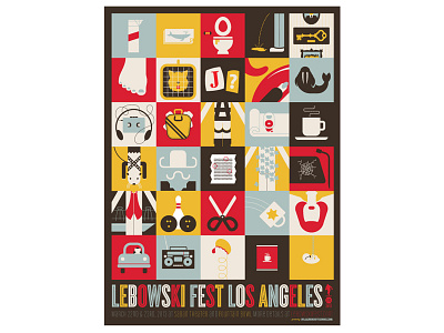 2013 Lebowski Fest Los Angeles Poster