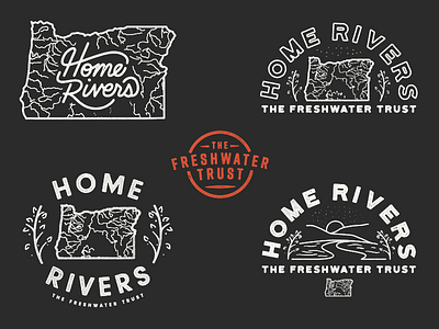 Home Rivers Oregon badge explore fishing fresh water oregon outdoors rivers texture water