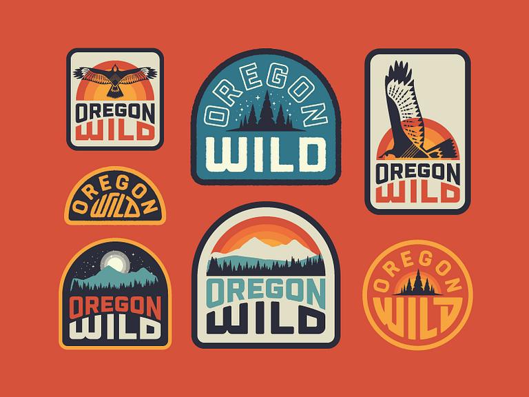 Oregon Wild by Johnny Bertram on Dribbble