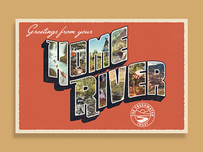 Home River Postcard