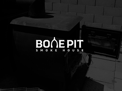 BONE PIT Smoke House branding california design illustration logo logo design pentool stockton vector