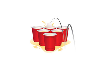 BEER PONG logo design