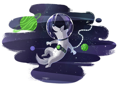Space doggie