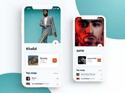 Music App Concept