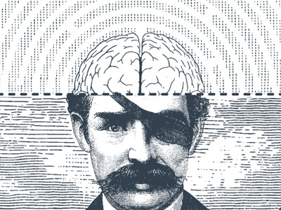 Missing brain maze moustache