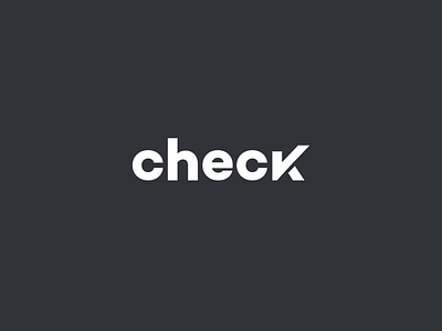 Check brand branding check checkmark concept exploration figma logo logotype mark