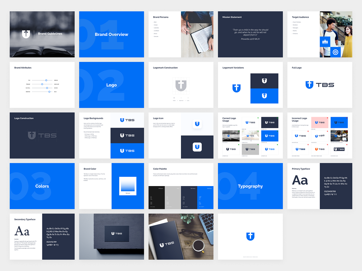 TBS Brand Guidelines by Dennis Pasyuk on Dribbble