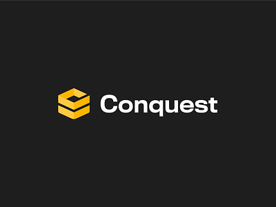 Conquest Shipping 📦 app box brand brand identity branding c logo conquest figma icon logo logotype minimal branding mockup shipping