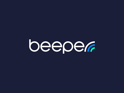 Another Beeper Concept beeper brand brand identity branding chat chat app connect exploration figma logo logotype minimal signal