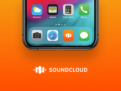 SoundCloud Logo Redesign app icon brand branding exploration figma logo logotype minimal music redesign soundcloud