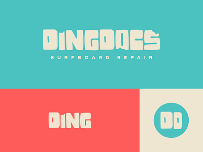 DingDocs - Land & Brand Episode 9 brand brand identity branding clean exploration figma hawaii logo minimal retro unfold vibrant