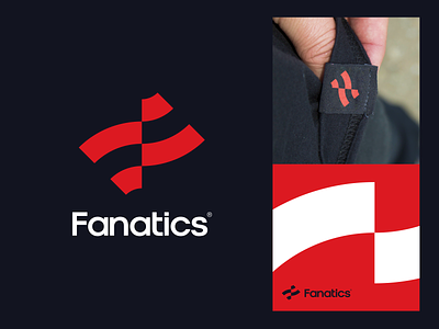 Fanatics - Logo Redesign brand brand identity branding exploration figma logo merch minimal product sports tag