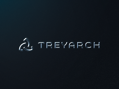 Treyarch Logo Redesign 3d agency brand brand identity branding call of duty esports exploration figma gaming logo logotype mark minimal studio treyarch triquetra