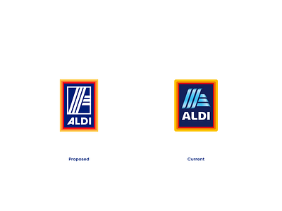 Aldi Logo Redesign by Dennis Pasyuk on Dribbble