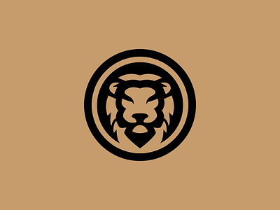 Lion Trucking brand branding lion logo trucking