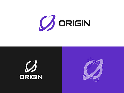 Origin exploration brand brand identity branding concept exploration logo logotype mark minimal origin planet simple space