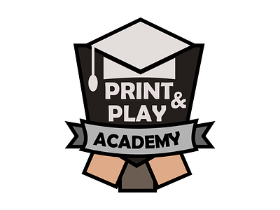 Print And Play Academy Logo