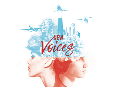 New Voices book city cover photo photo collage portrait