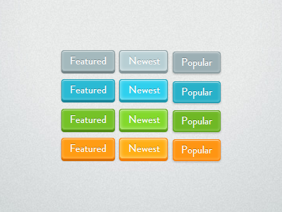 CSS Buttons 3d button buttons css css only css3 raised styles